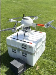 Microdrones MD41000 Drone and Lidar (mdLiDAR1000) Image
