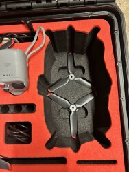 DJI FPV Combo (Drone, Headset and Controller)all cables and chargers Image