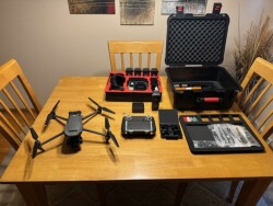 DJI Mavic pro 3 Fly More Combo with RC Pro - Never used, 5 batteries, hard case and many extras. Image #2