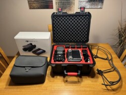 DJI Mavic pro 3 Fly More Combo with RC Pro - Never used, 5 batteries, hard case and many extras. Image
