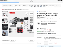 DJI Air 2S Flymore Combo with RC Video Controller Like New Image #4