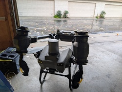 DJI Agras T50 /T40 Kit - Airframe + Remote + Low Cycle Battery - For Parts USA Image #3