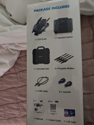 BRAND NEW Contixo F33 Vortex 4k, gps 5.5" touchscreen remote Image #3