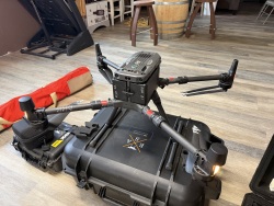 DJI M300 RTK + Rock Robotic LiDAR Mapping System and base station Image