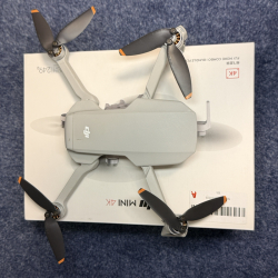 DJI Mini 4K Drone Aircraft Only For Parts - Powers On, Working Video/Gimbal Image