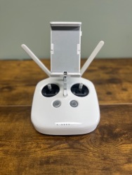 Used DJI Phantom 4 Drone Parts &amp; Accessories Bundle- Controller, Batteries, Charger &amp; Propellers Image #2